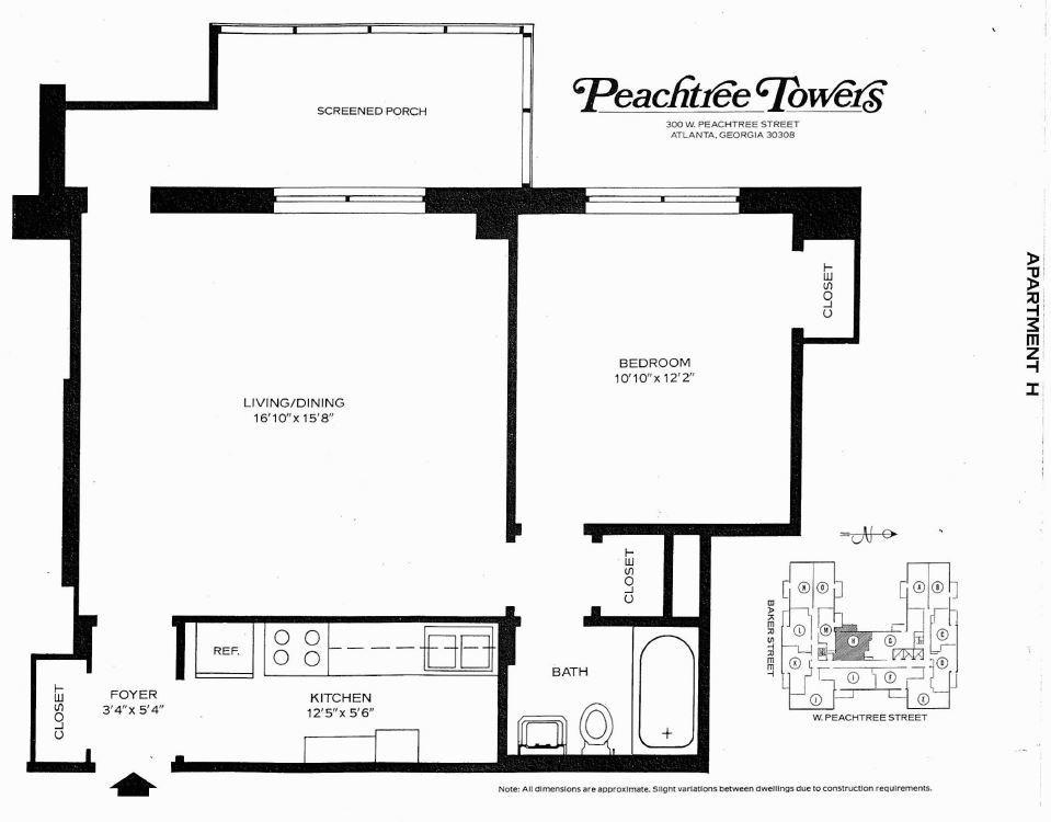 Downtown 1 Bedroom Apartment 18H Atlanta Bagian luar foto